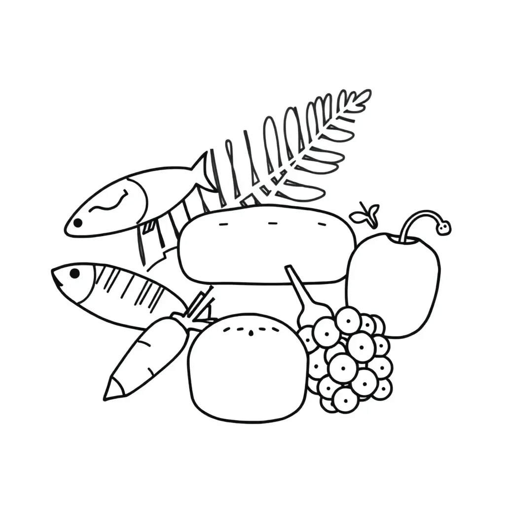 Worksheet illustration