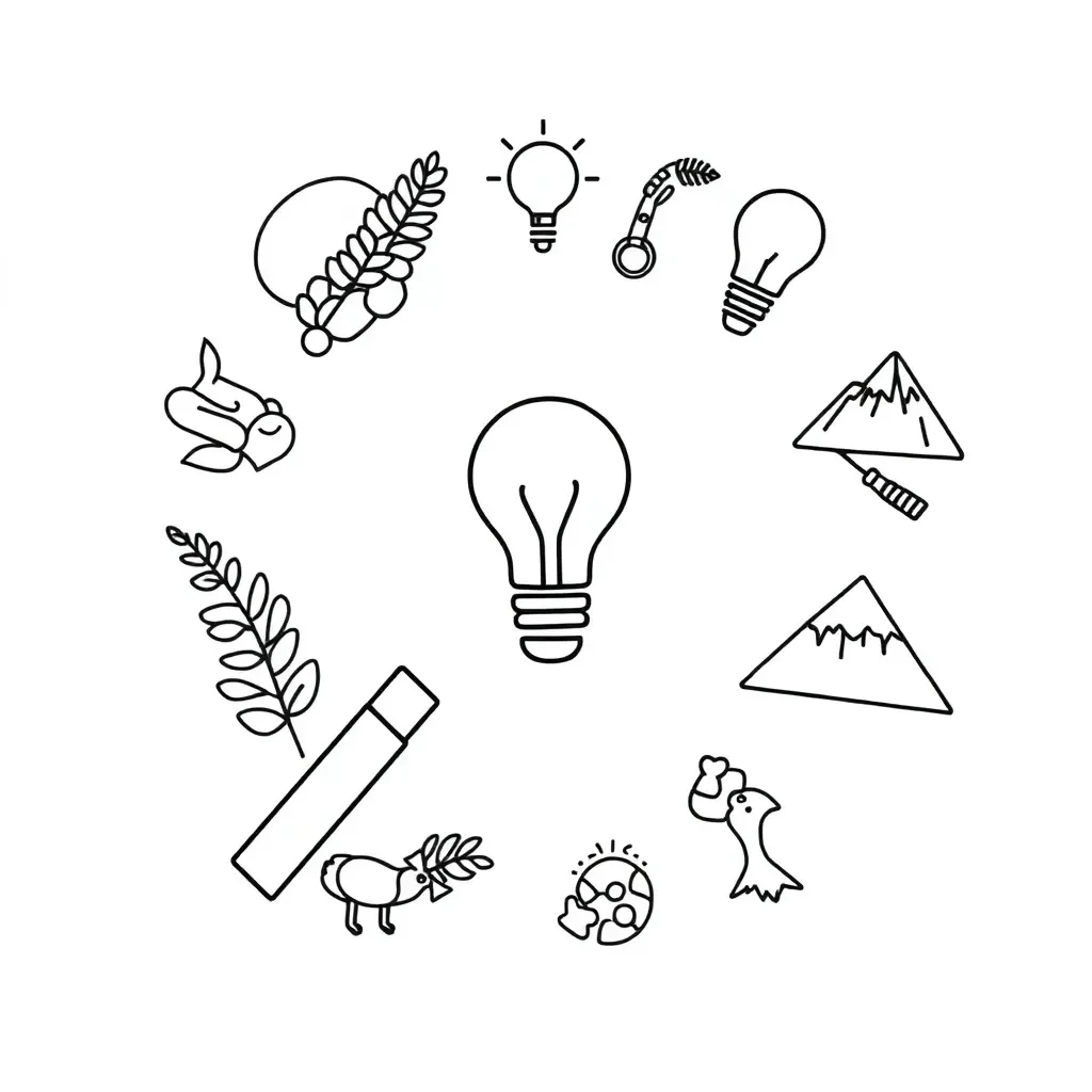 Worksheet illustration