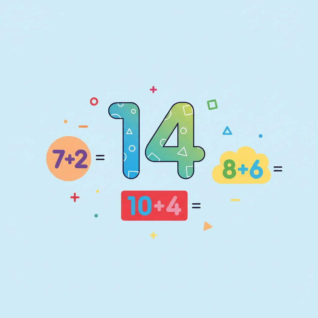 Adding Numbers to Make 14
