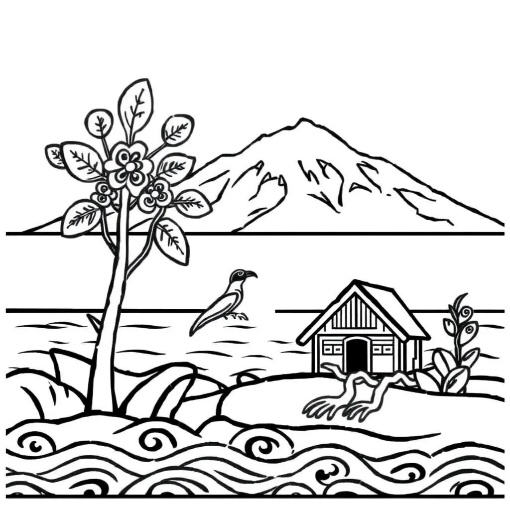 Poetry and writing illustration