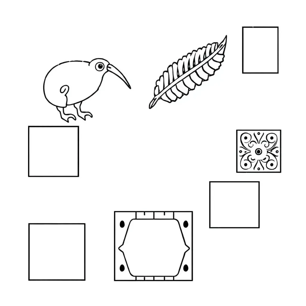 Algebra symbols and expressions illustration