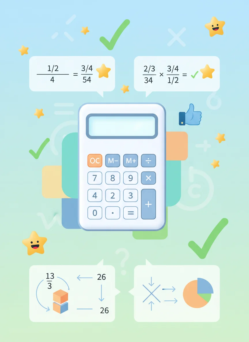 Summary: Finding Fractions with Calculators