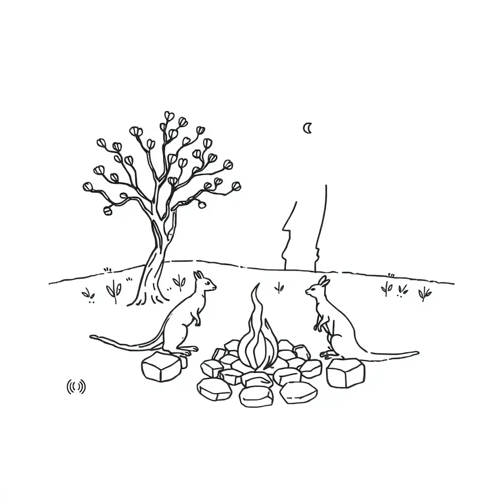 Digital storytelling illustration