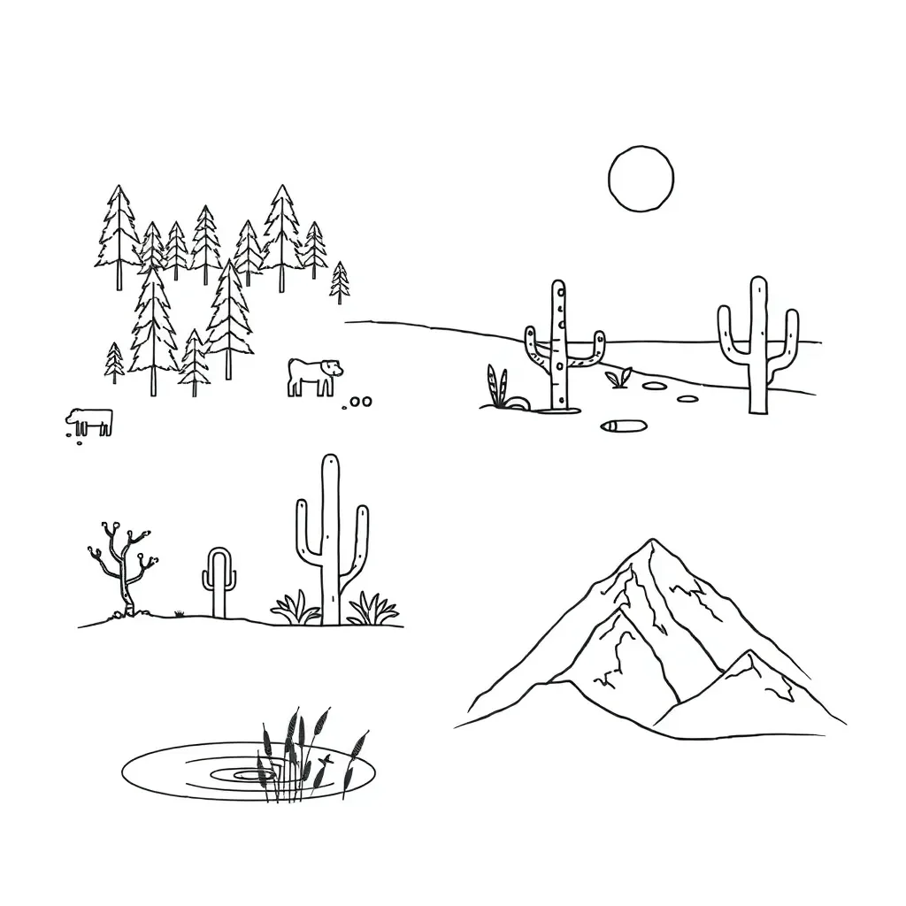 Worksheet illustration
