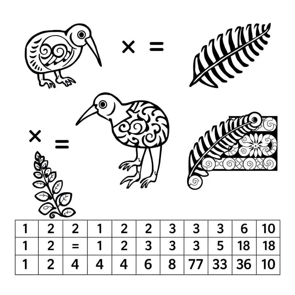 Multiplication games illustration