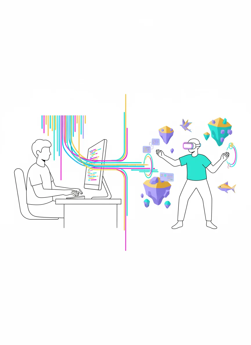 What is Virtual Reality Coding?
