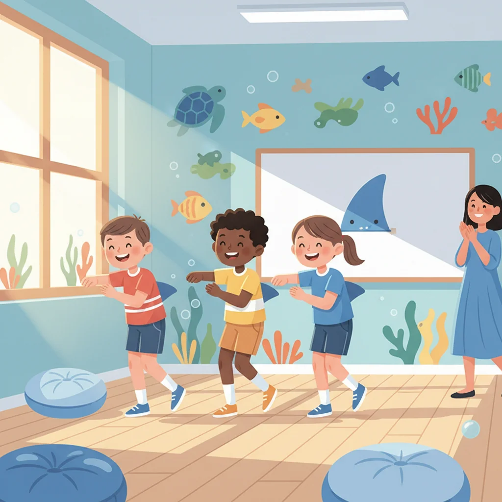 Let's Move Like Sharks!