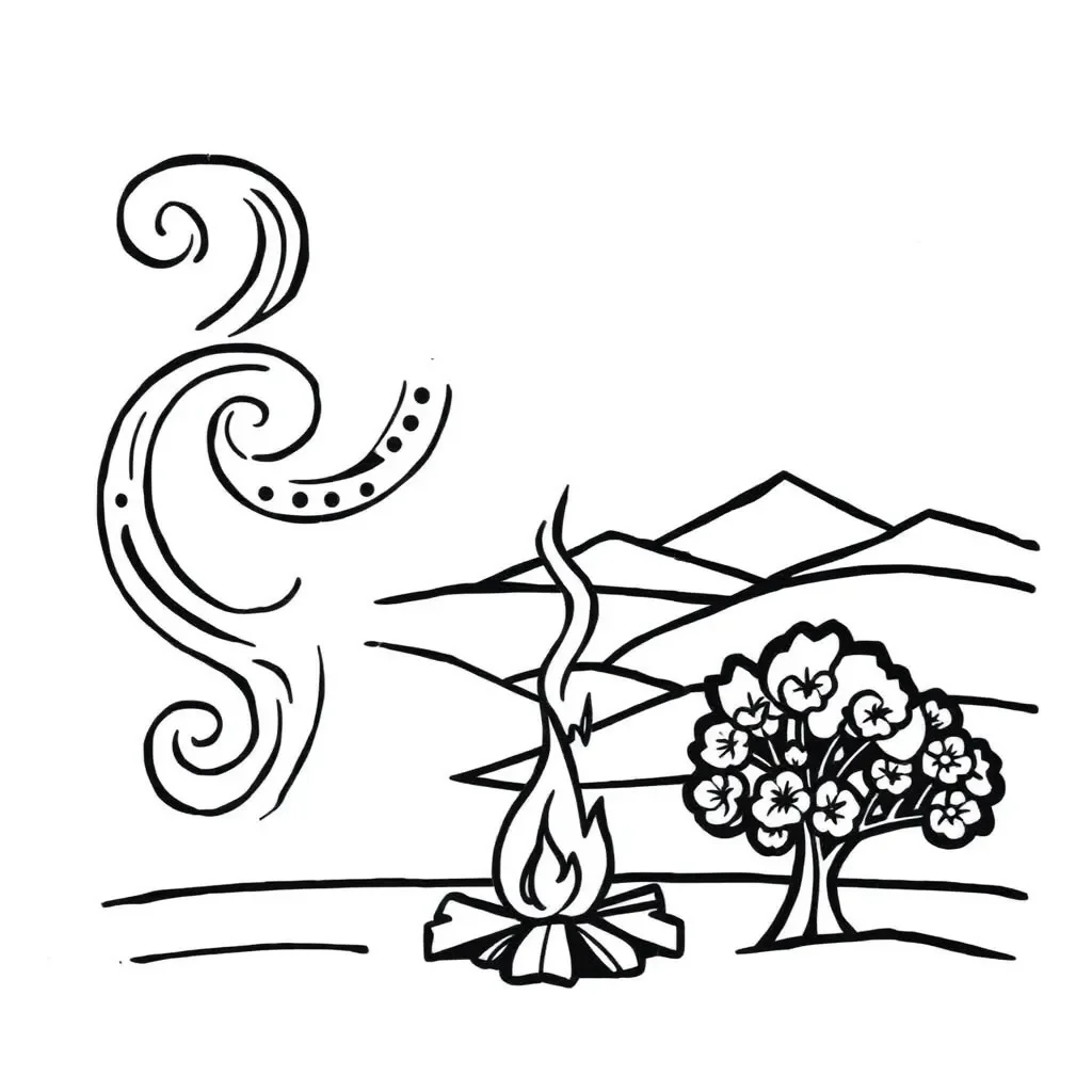 Worksheet illustration