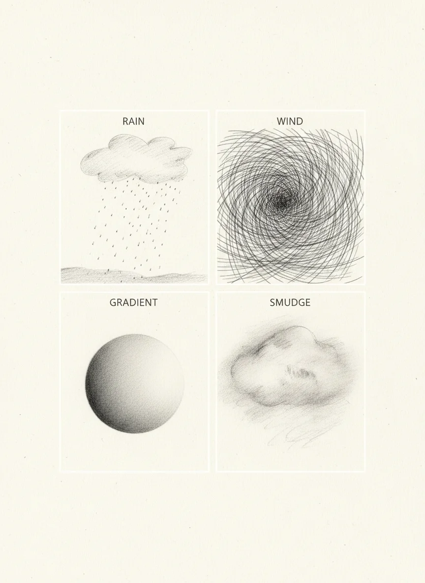 Shading Techniques for Weather