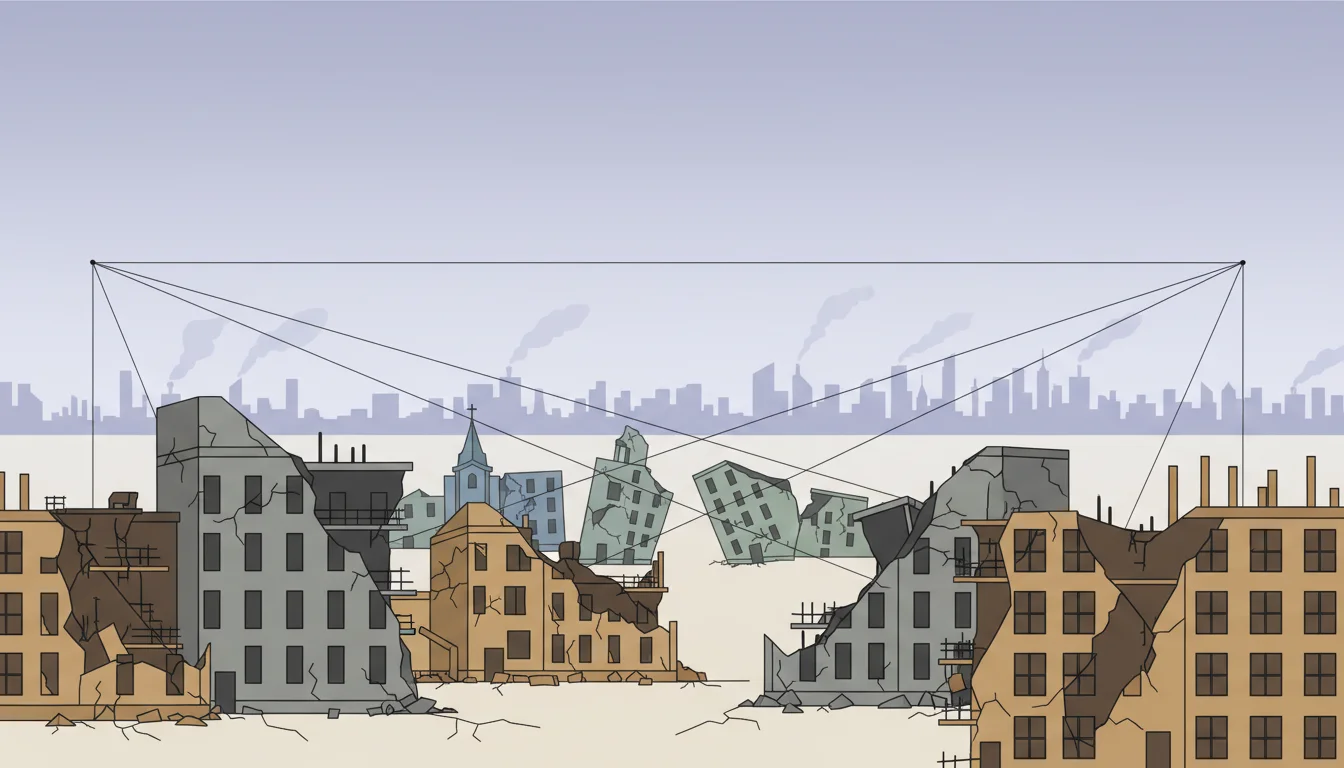 Perspective and Depth in Earthquake Art