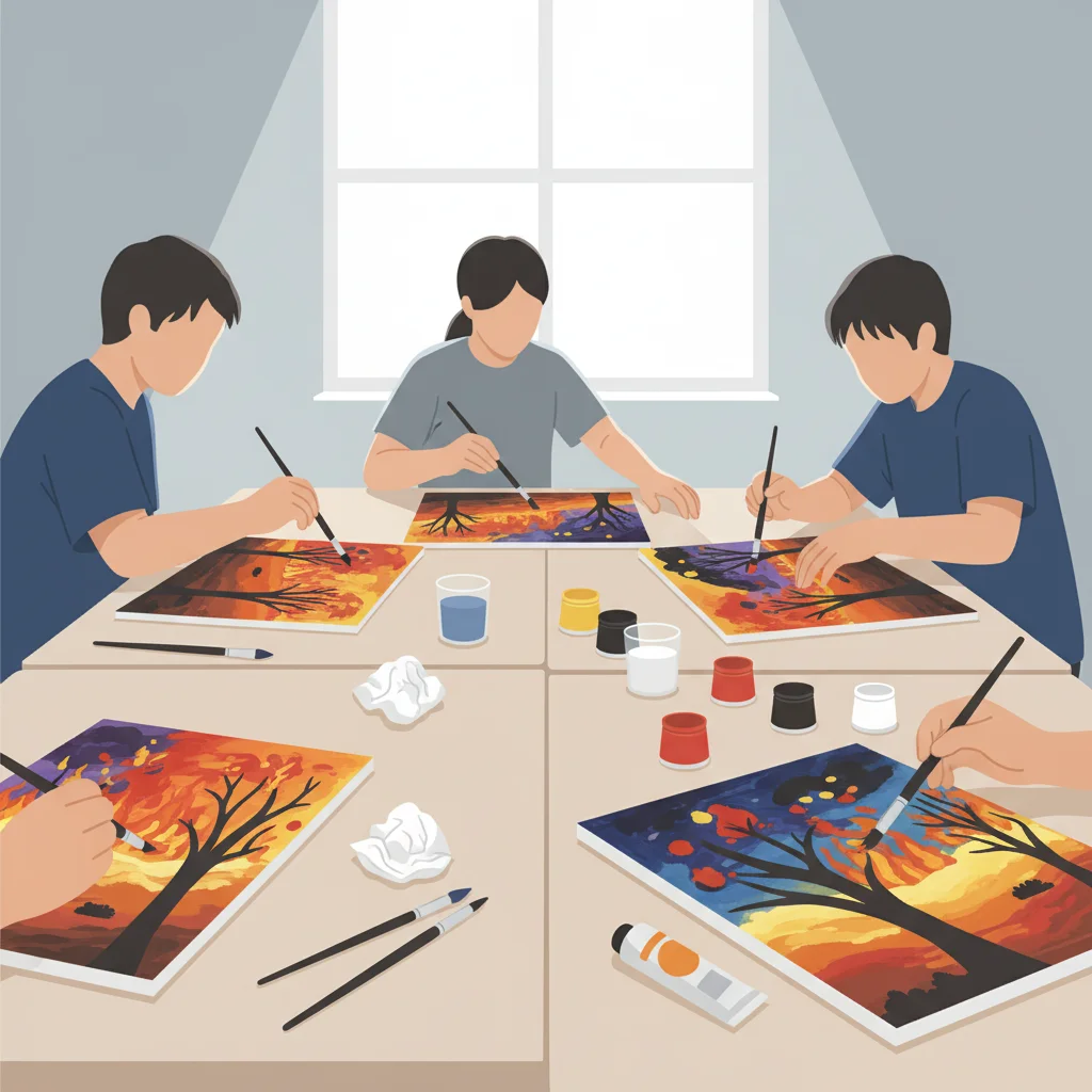 Create Your Bush Fire Artwork