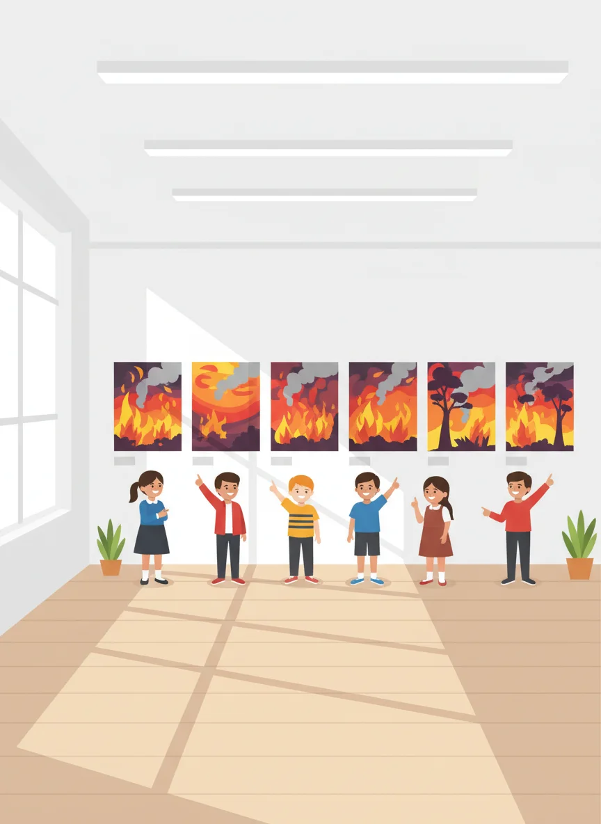 Sharing Our Bush Fire Art Gallery