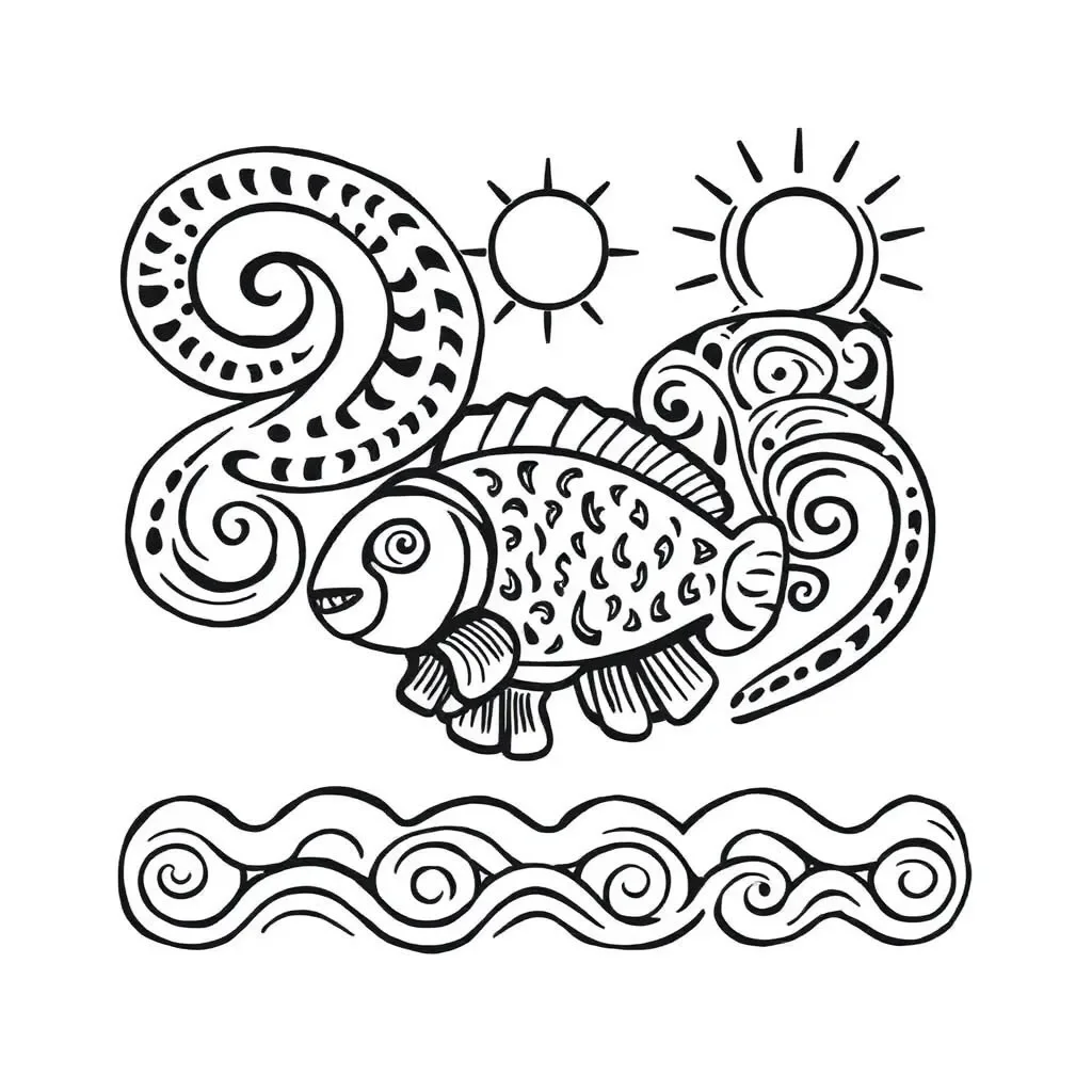 Worksheet illustration
