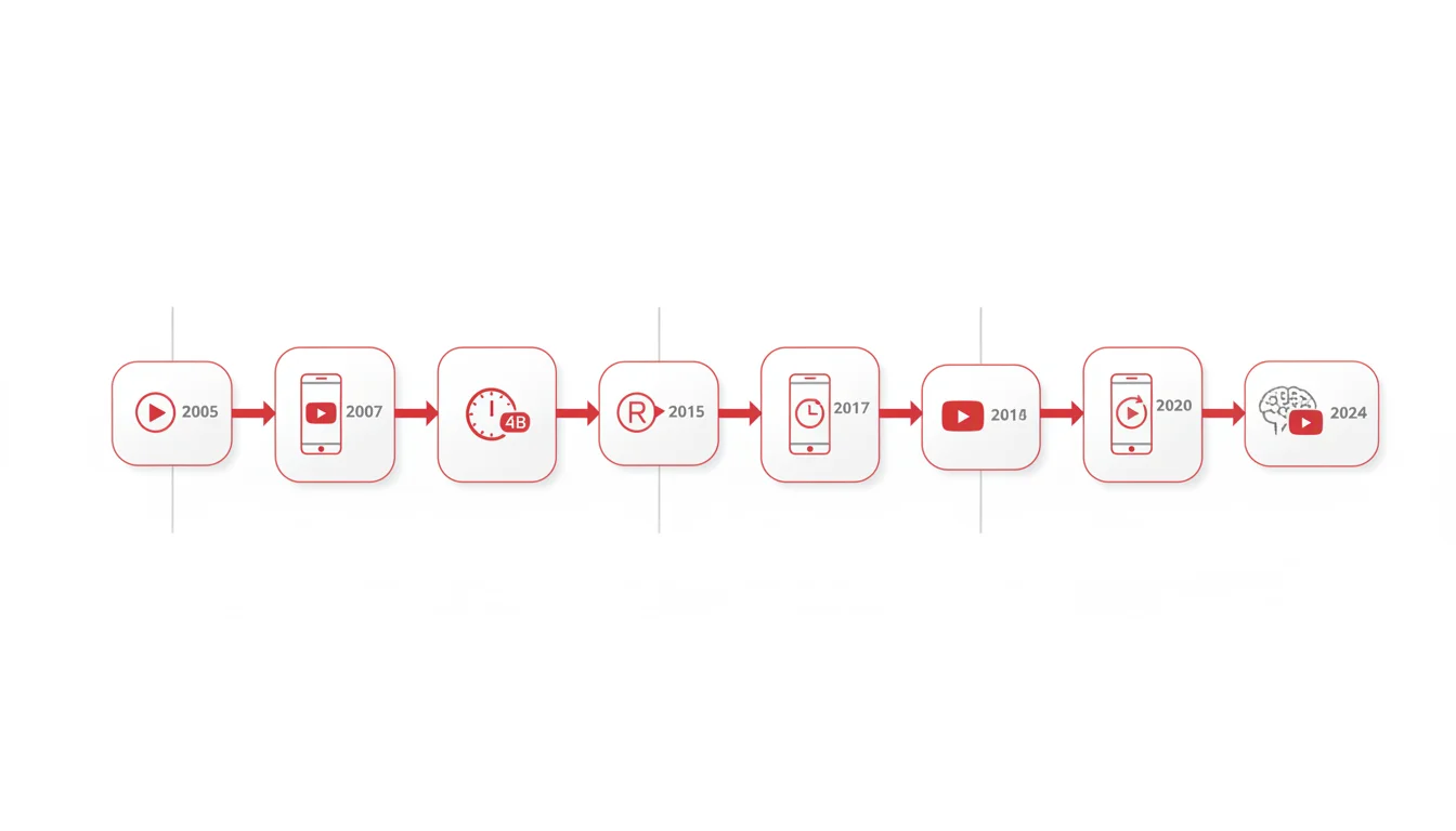 YouTube's Global Impact Timeline