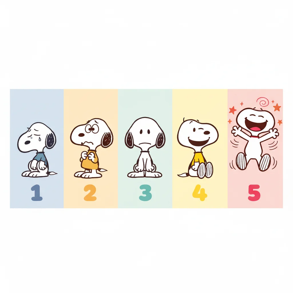 How Are You Feeling? Snoopy Scale Check-In