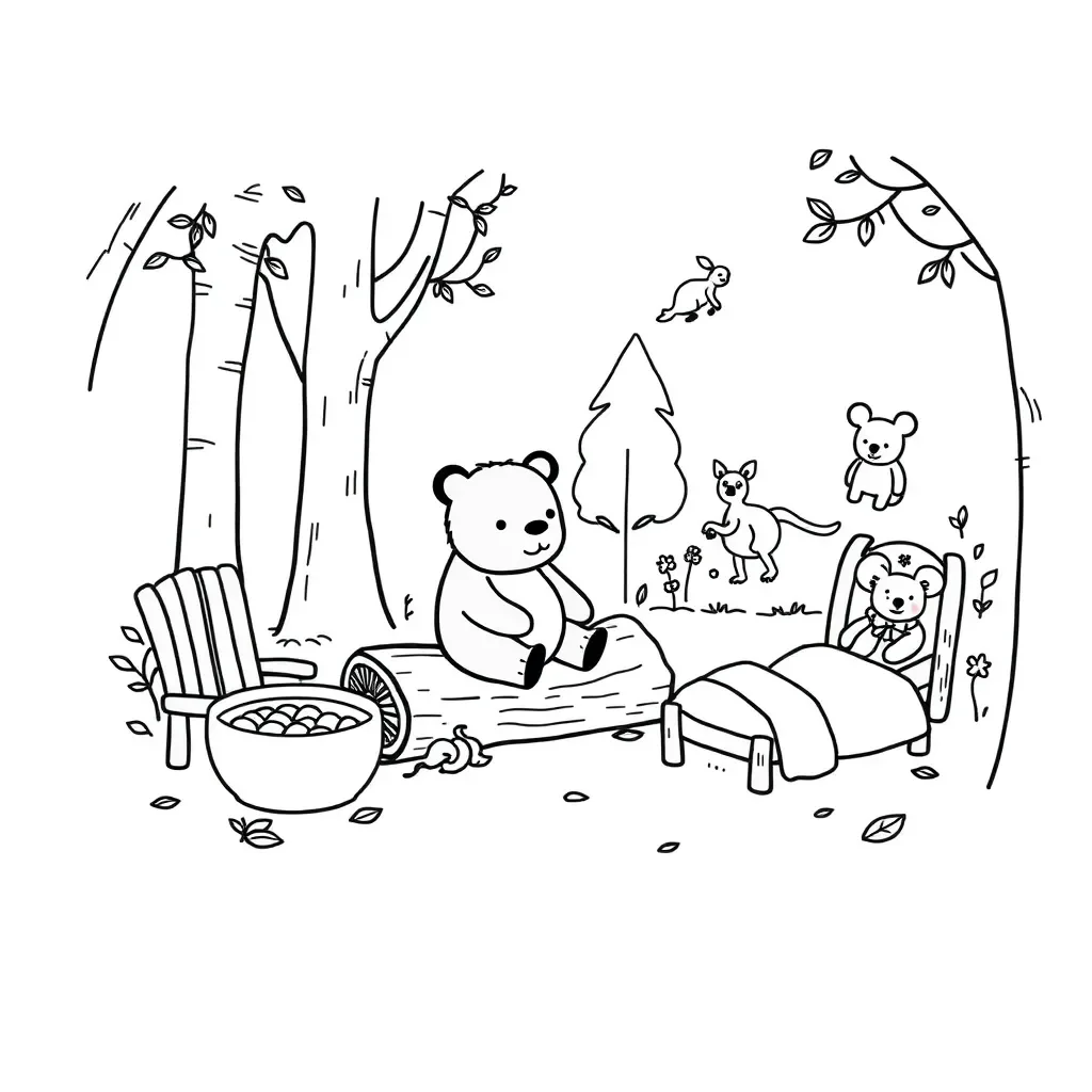 Baby Bear from Goldilocks story