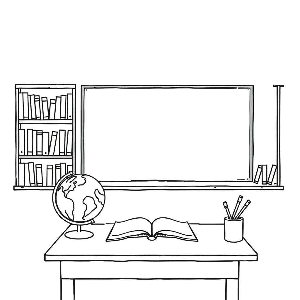 Student reading a book