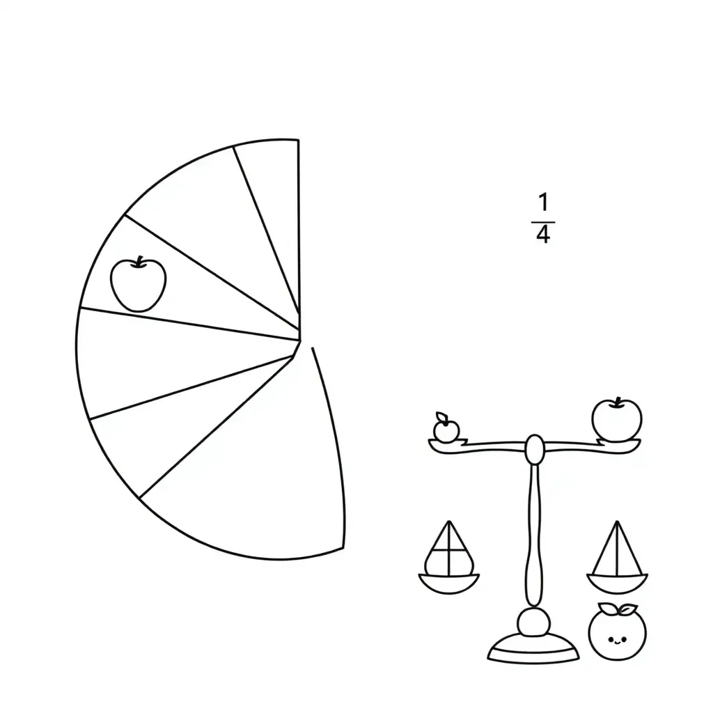 Fractions illustration