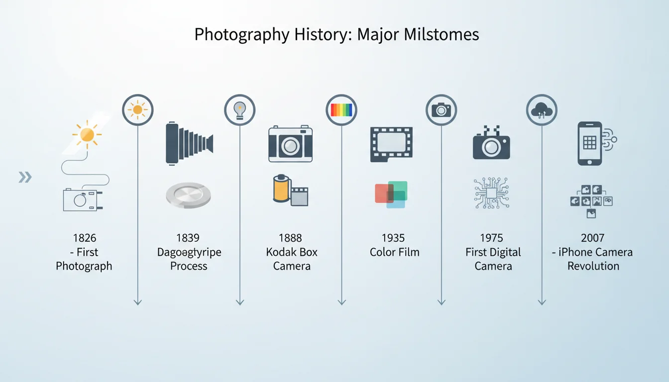 Photography Timeline: Key Milestones