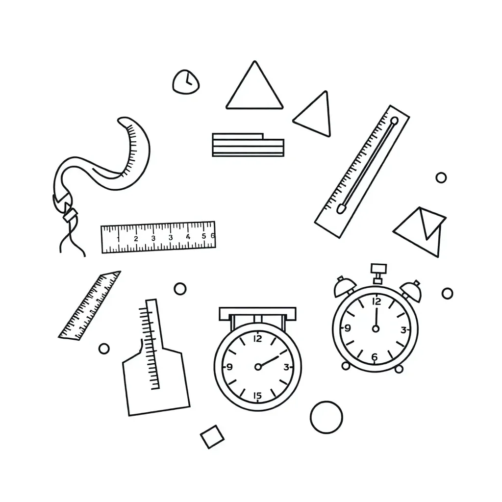 Measurement tools illustration