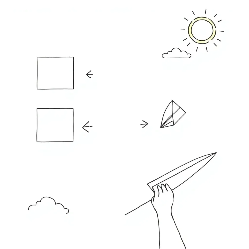 Children writing step-by-step instructions