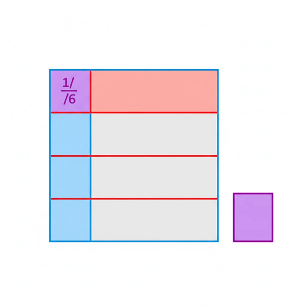Visual Model Activity: 1/2 × 1/3