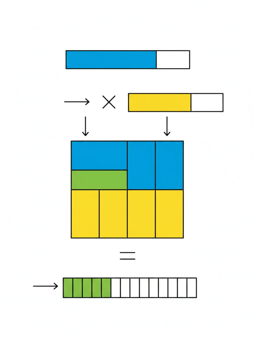 Multiplying Fractions - The Easy Way!