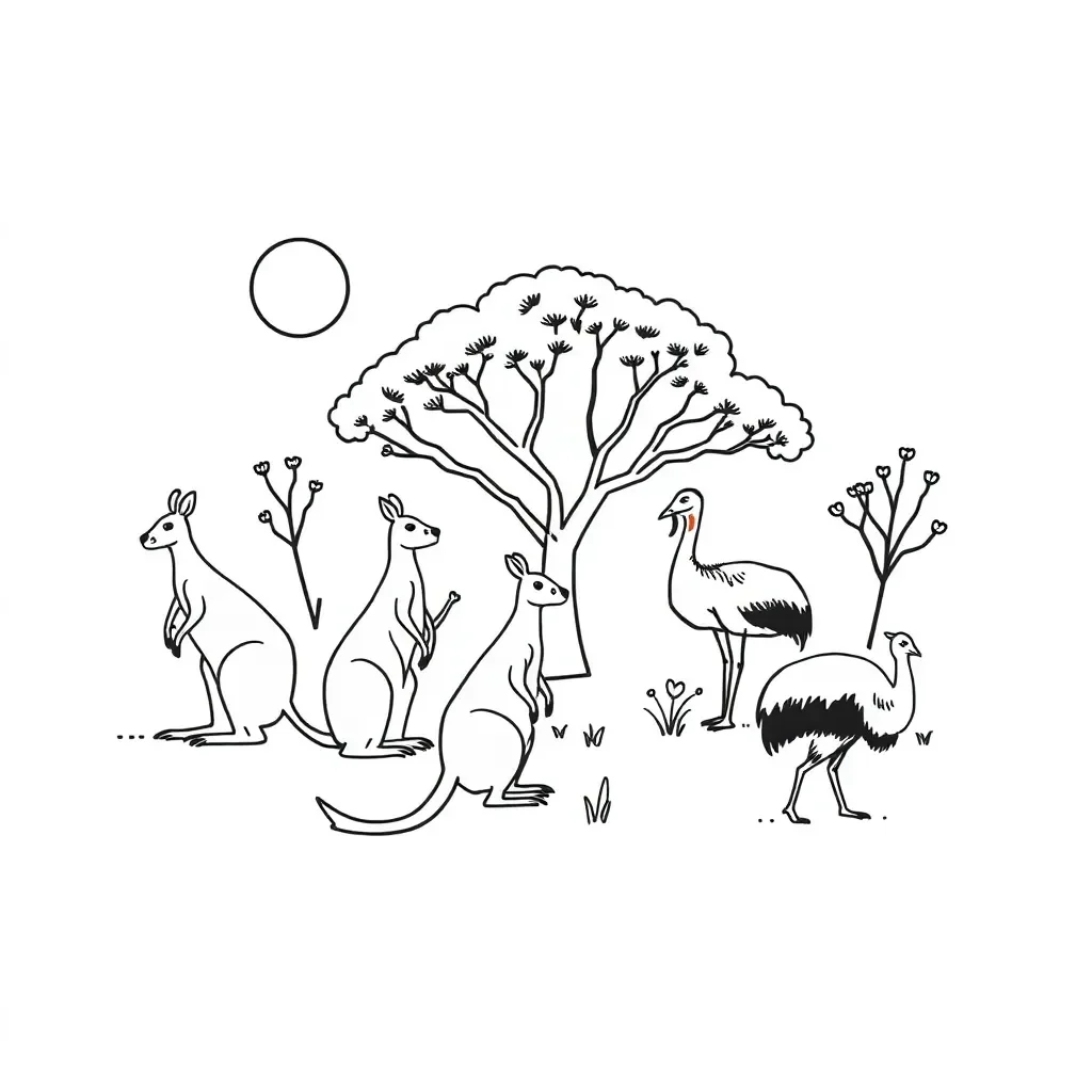 Worksheet illustration