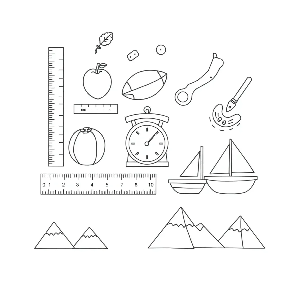 Measurement tools illustration
