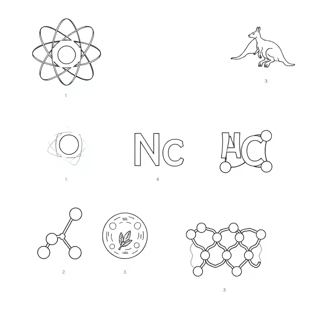 Science worksheet illustration