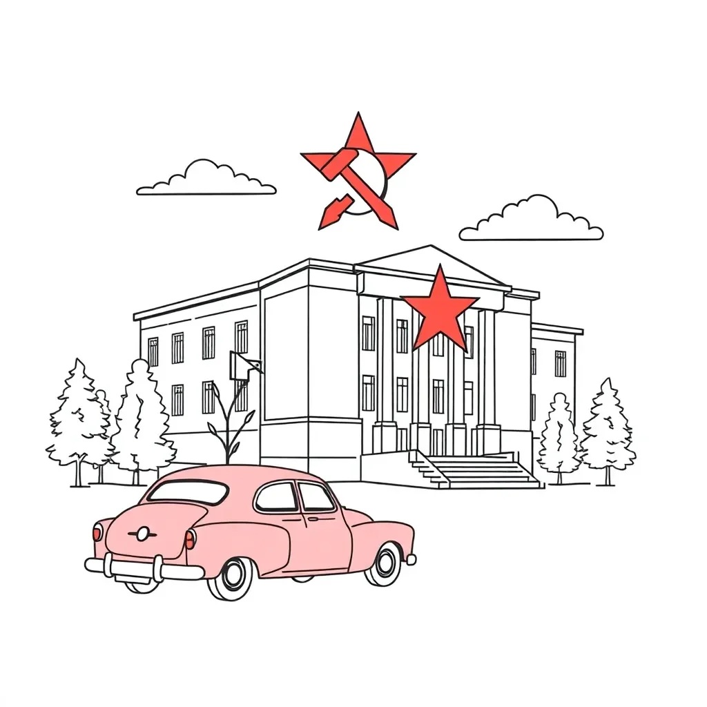 Soviet Russia historical image analysis