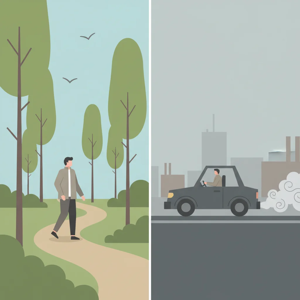 WE DO: Making Choices - Walking vs Driving