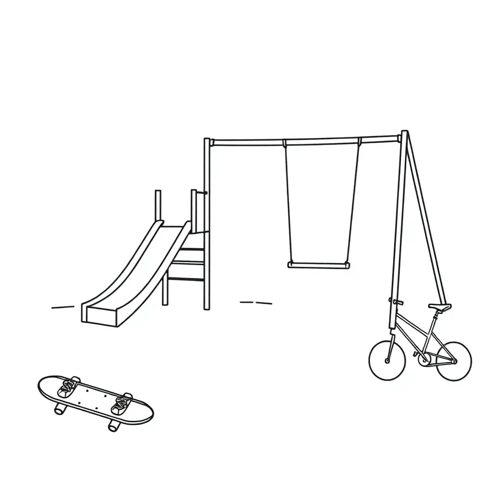 Friction worksheet illustration
