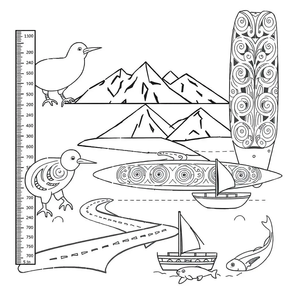 Ruler and measurement illustration