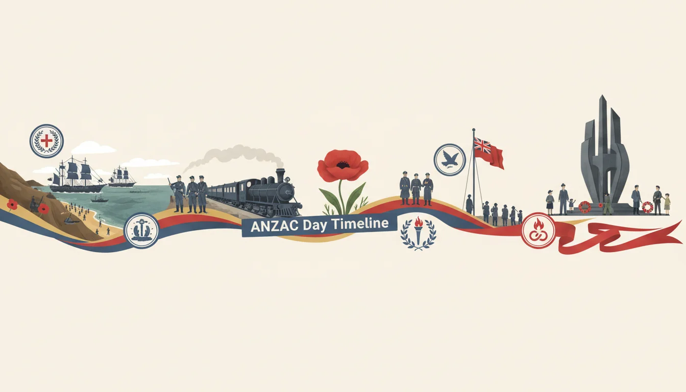 ANZAC Timeline: Important Dates