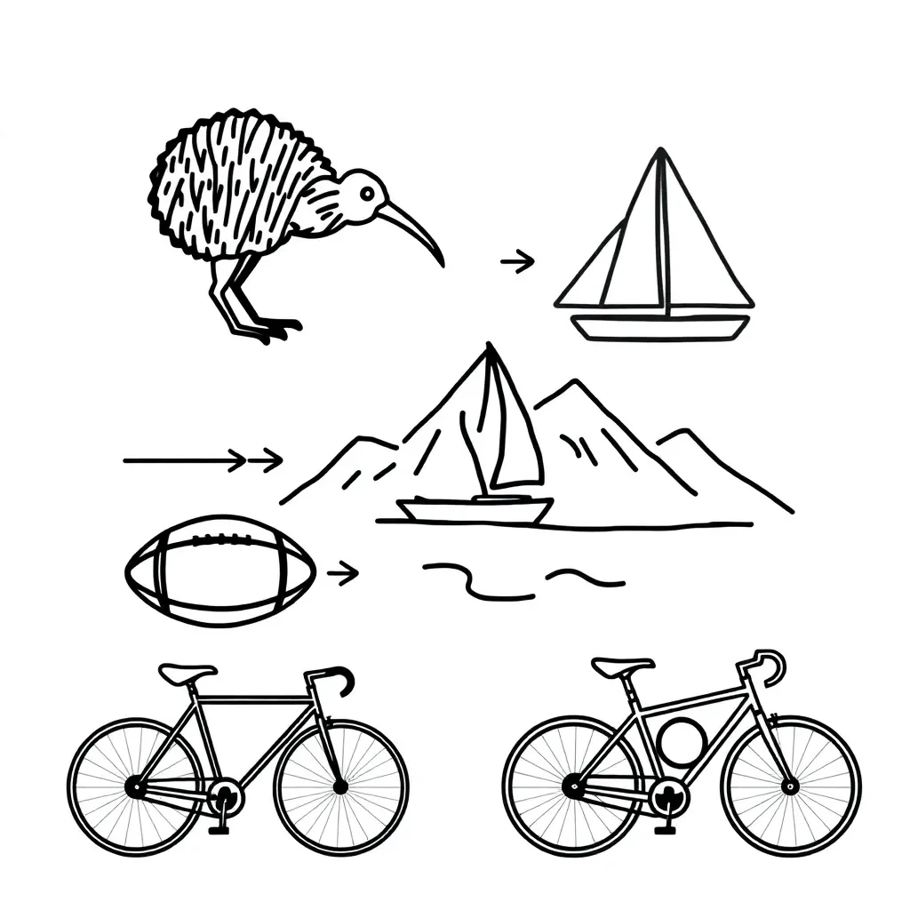 Forces and motion illustration