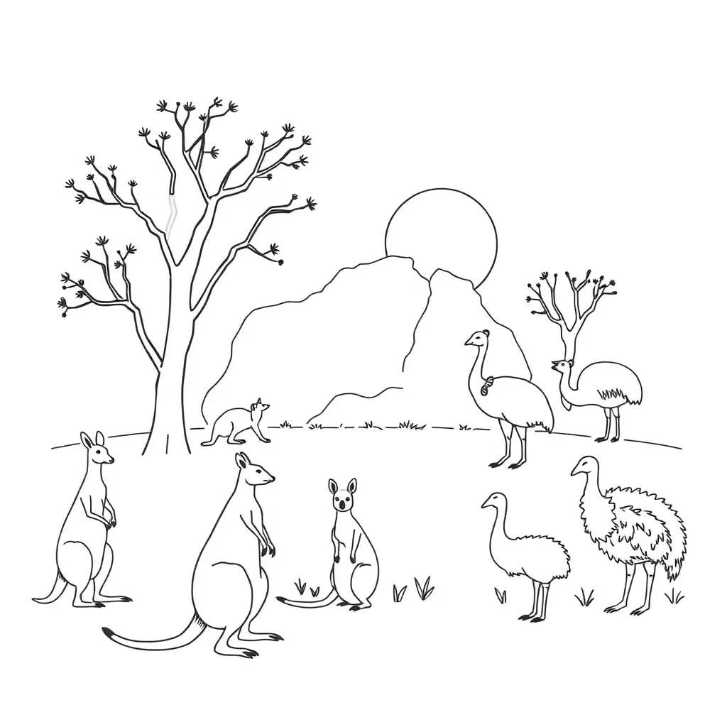 Worksheet illustration