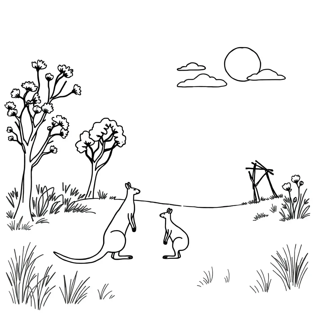 Worksheet illustration