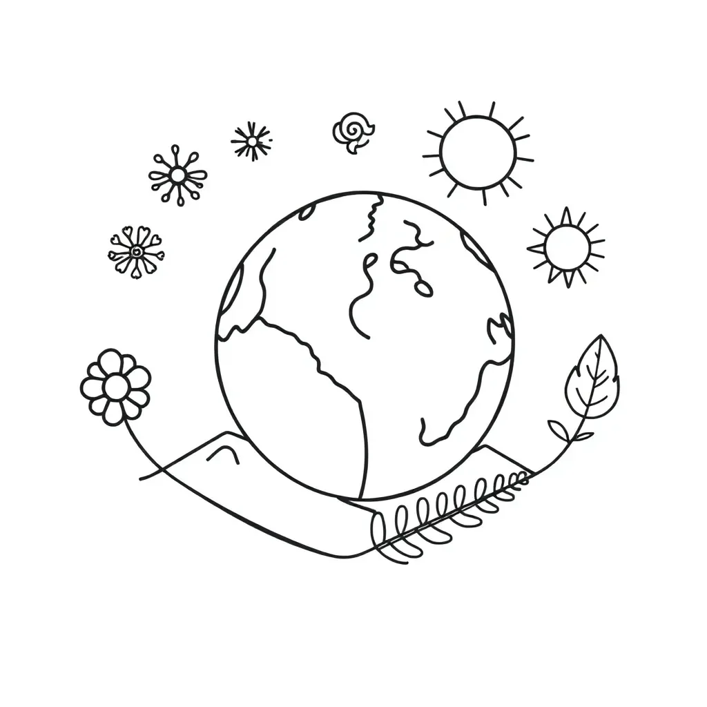 Worksheet illustration