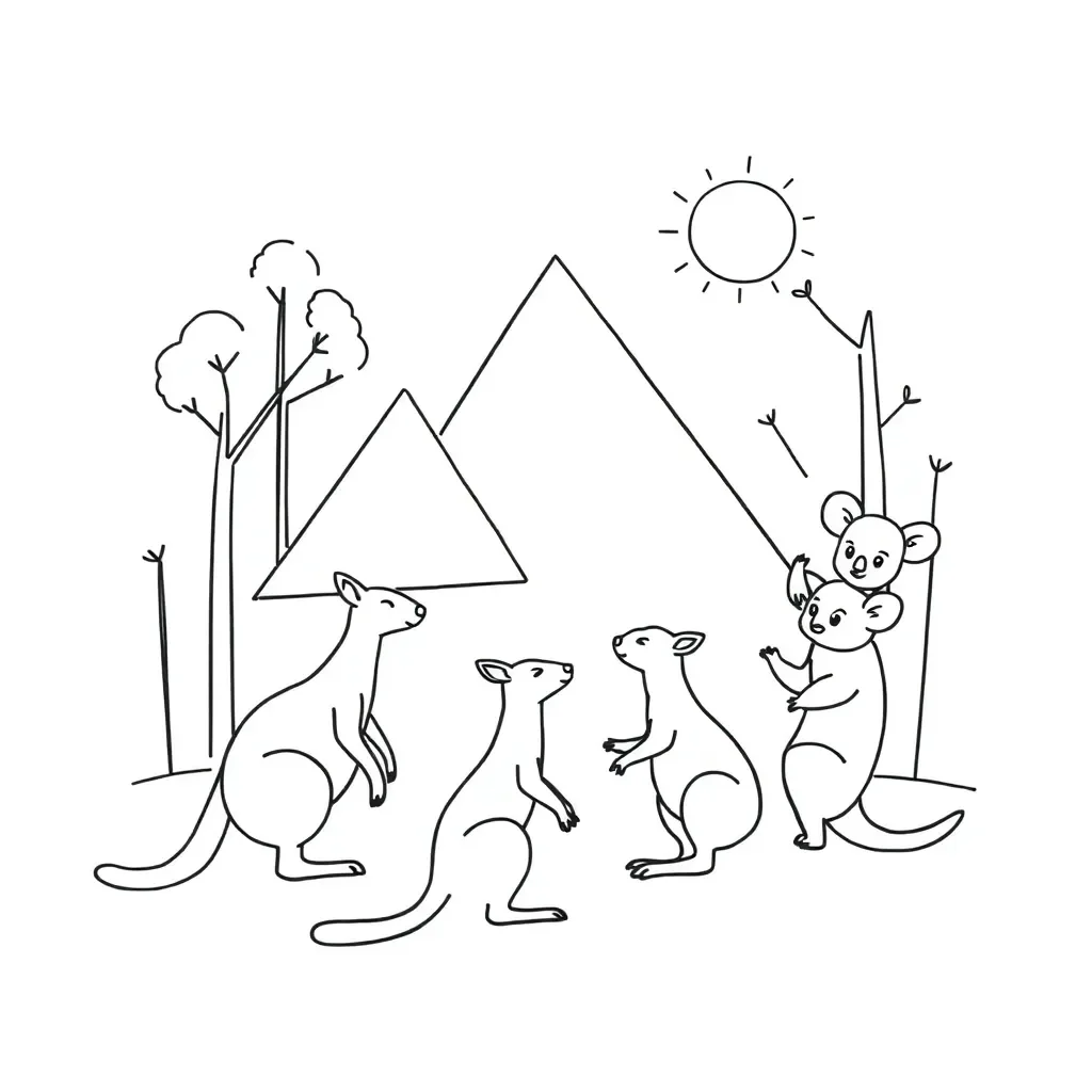 Worksheet illustration