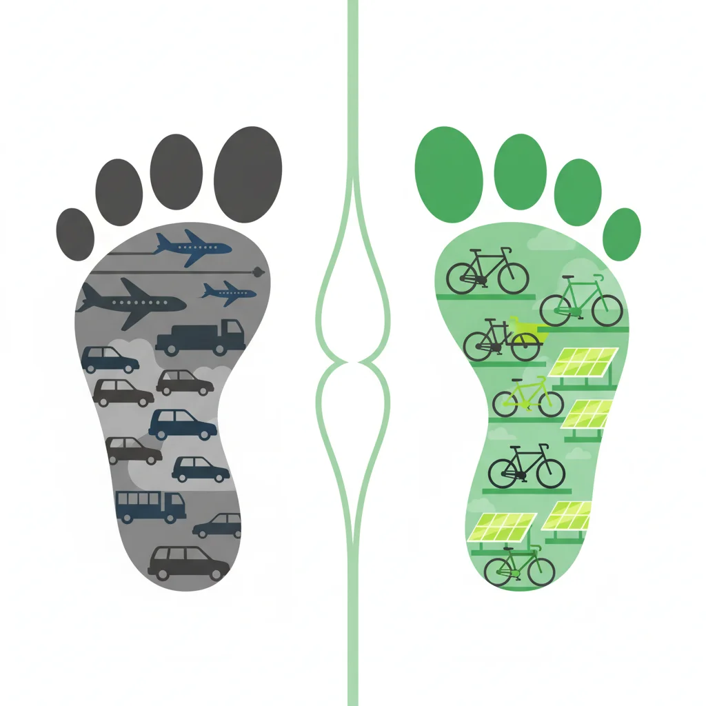 Big vs Small Carbon Footprints