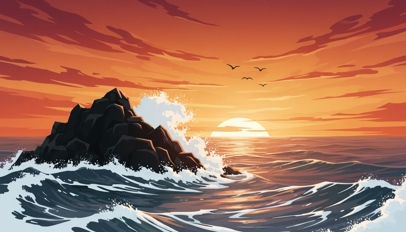 The Inspiring Sea Scene