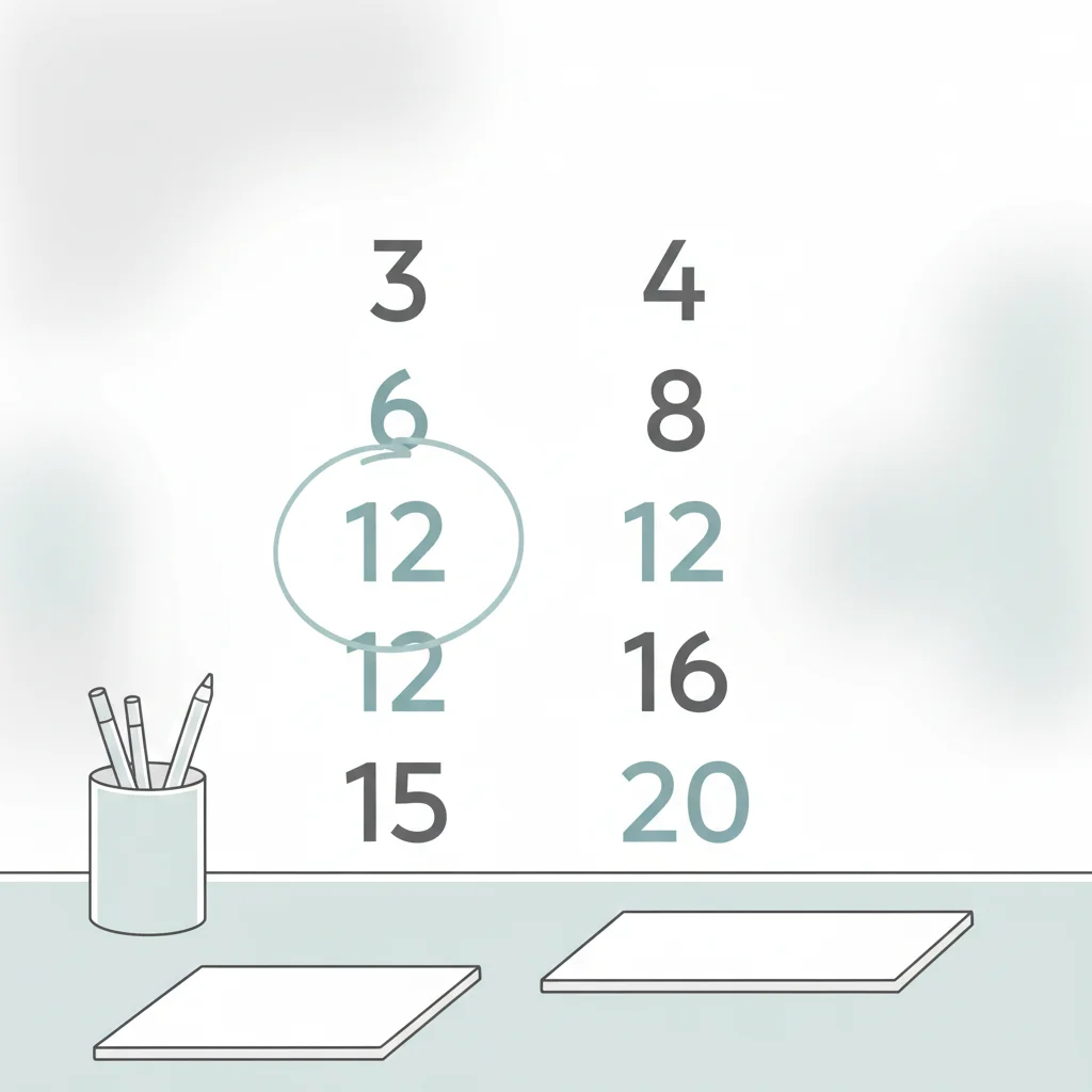 Finding Common Denominators
