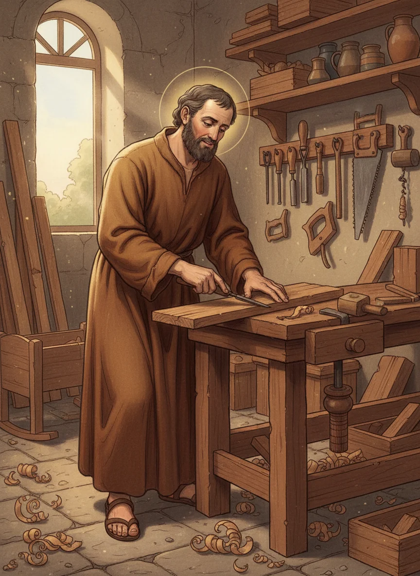 Day 1: Meet St Joseph the Worker