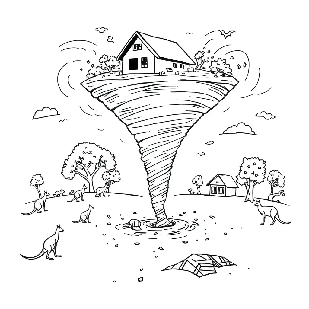 Tornado illustration