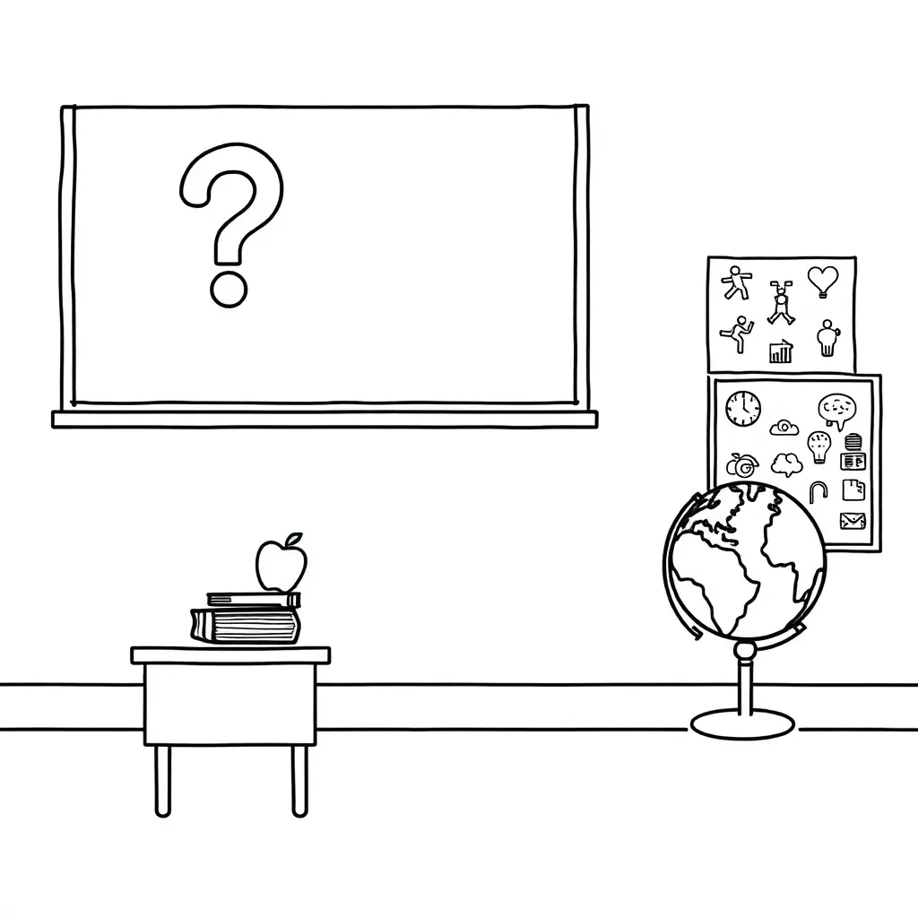 Worksheet illustration