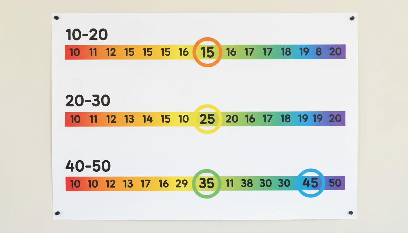 Our Number Line Segments