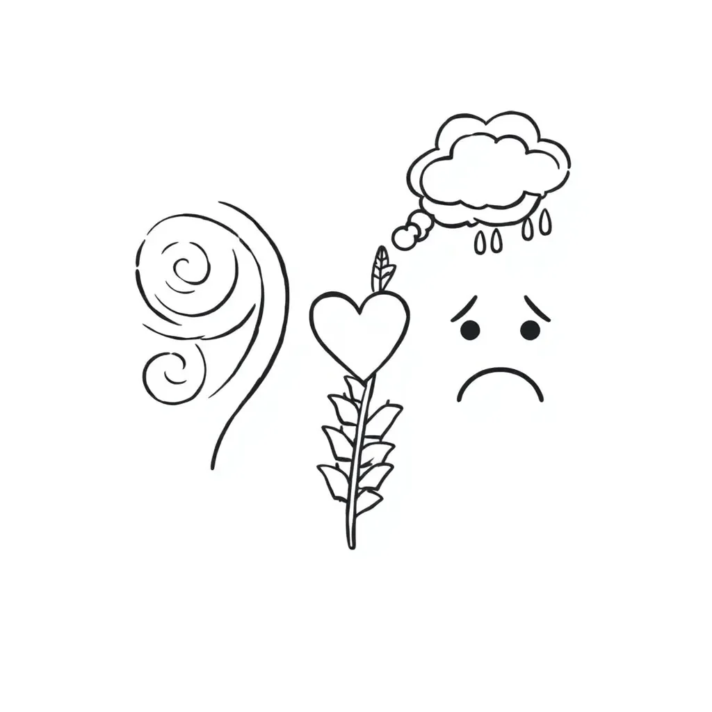 Emotional triggers in bullying illustration