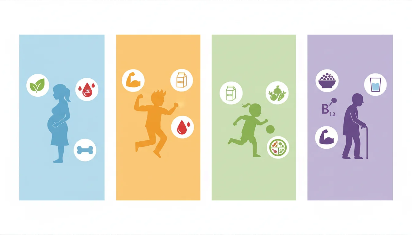 Nutritional Needs Across Life Stages