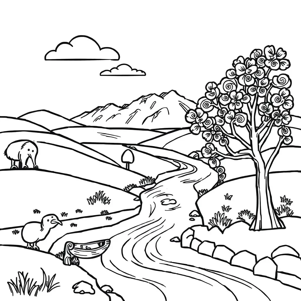 Worksheet illustration